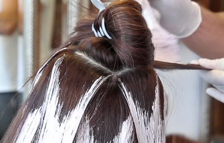 Техника окрашивания волос шатуш