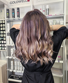 Смешанная техника окрашивания аиртач и шатуш